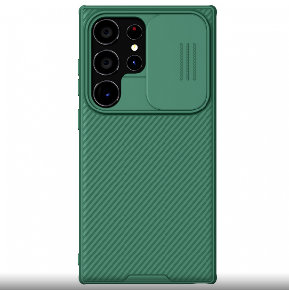 Nillkin CamShield PRO hårt fodral till Samsung Galaxy S24 Ultra Deep Green