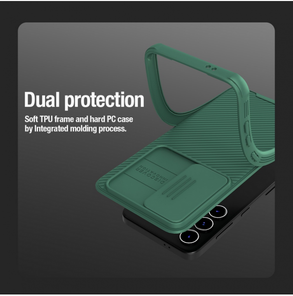 Nillkin CamShield PRO Magnetic Hard Case för Samsung Galaxy S24 Svart