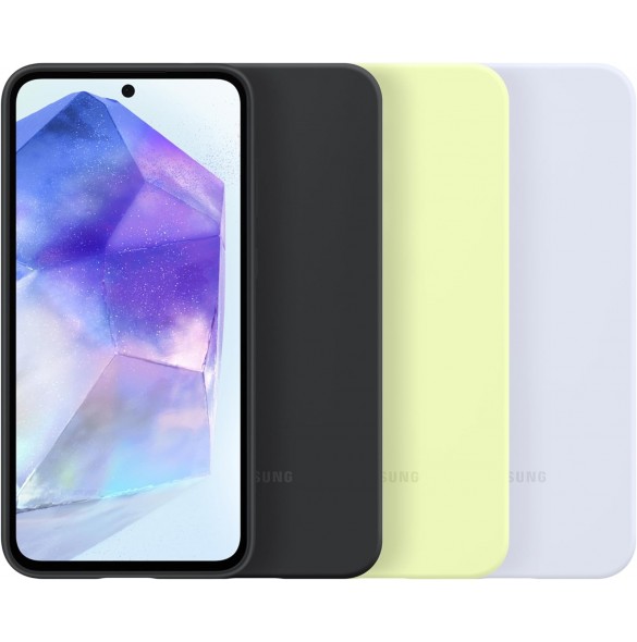 EF-PA556TME Samsung Silicone Cover for Galaxy A55 5G Lime