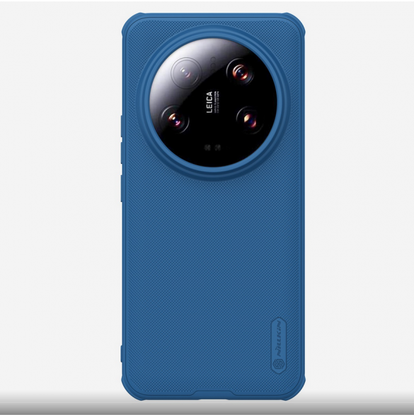 Nillkin Super Frosted PRO Back Cover för Xiaomi 14 Ultra Blue