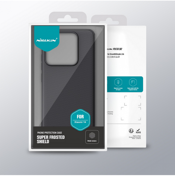 Nillkin Super Frosted PRO Back Cover för Xiaomi 14 Deep Green