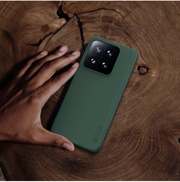 Nillkin Super Frosted PRO Back Cover för Xiaomi 14 Deep Green