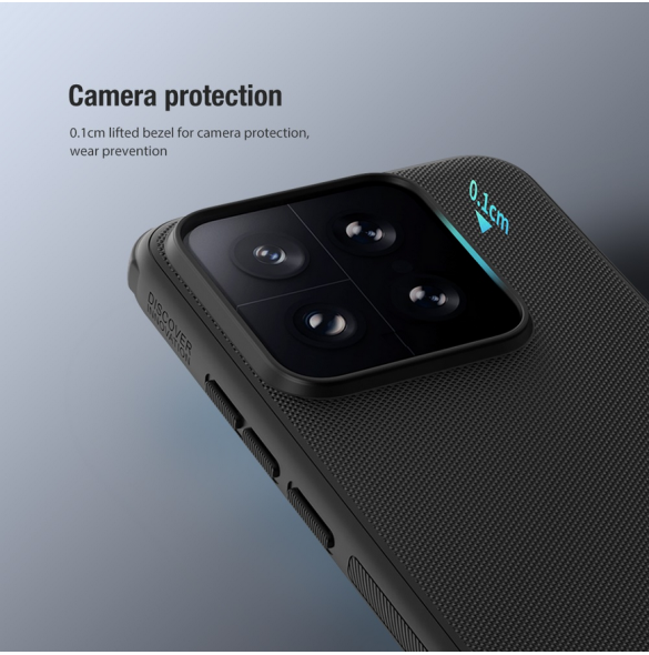 Nillkin Super Frosted PRO Back Cover för Xiaomi 14 Black