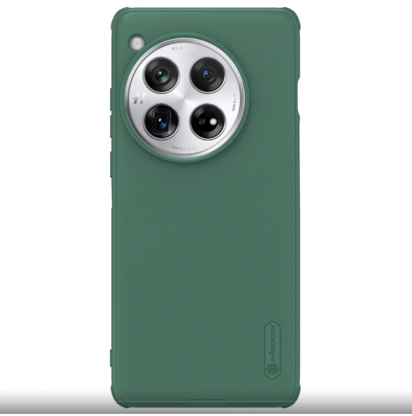Nillkin Super Frosted PRO Back Cover för OnePlus 12 Deep Green