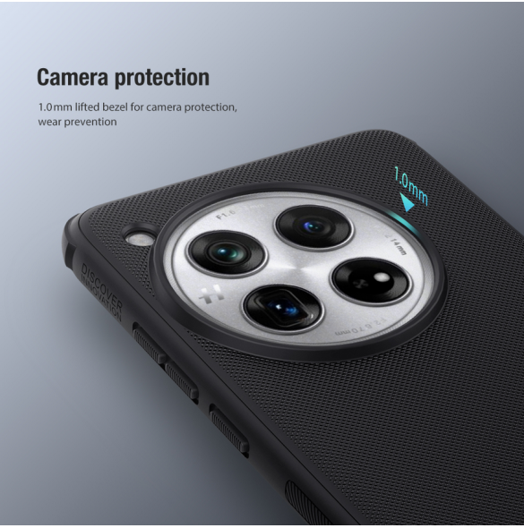 Nillkin Super Frosted PRO Back Cover för OnePlus 12 Deep Green