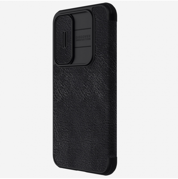 Nillkin Qin Book PRO Fodral till Samsung Galaxy A35 5G Svart