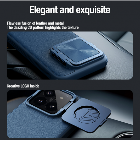 Nillkin CamShield Prop-fodral till Xiaomi 14 Black
