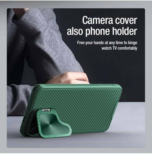 Nillkin CamShield Prop-fodral till Samsung Galaxy S24 Svart