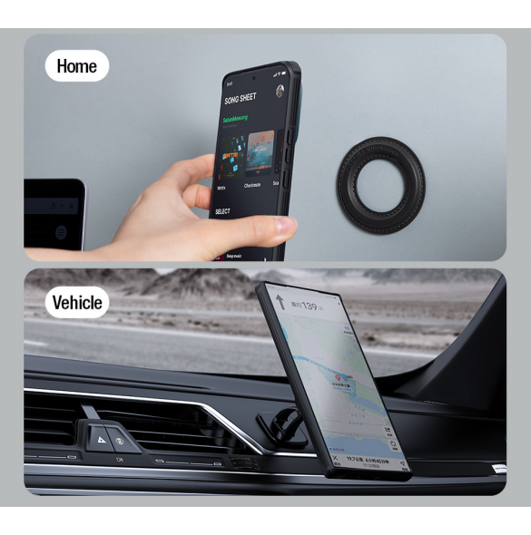 Nillkin CamShield Prop Magnetic Case för Honor Magic 6 Pro Black