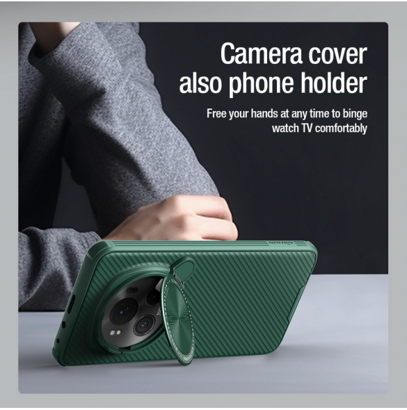 Nillkin CamShield Prop Magnetic Case för Honor Magic 6 Pro Black
