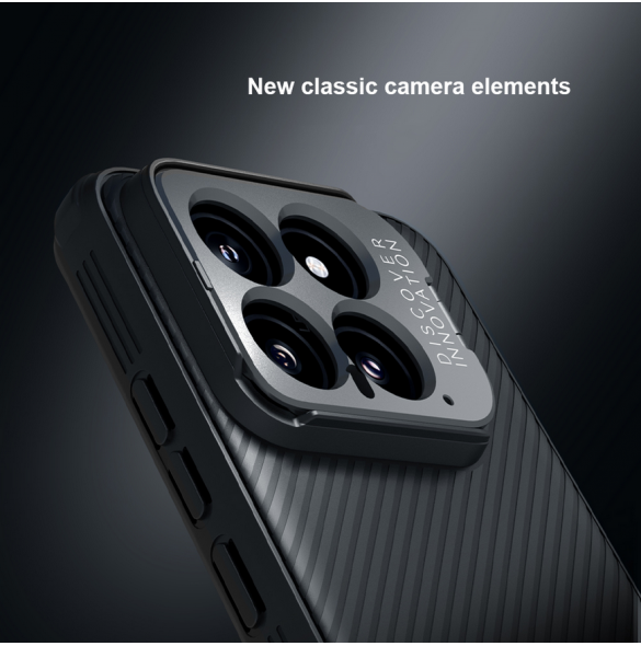Nillkin CamShield Prop Camera-Visible Case för Xiaomi 14 Black