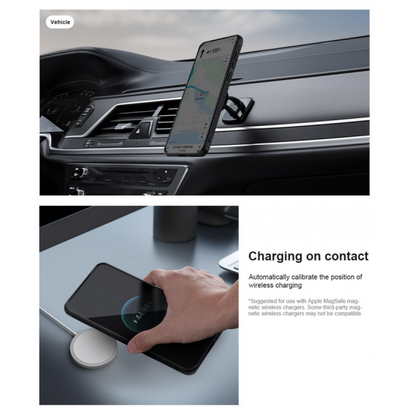 Nillkin CamShield Prop Kamera-Visbart magnetfodral för Xiaomi 14 Black