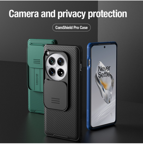 Nillkin CamShield PRO Hard Case för OnePlus 12 Black