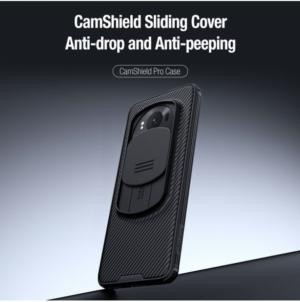 Nillkin CamShield PRO Hard Case för Honor Magic 6 Pro Black