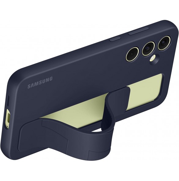 EF-GA556TBE Samsung Standing Grip Cover för Galaxy A55 5G Svart