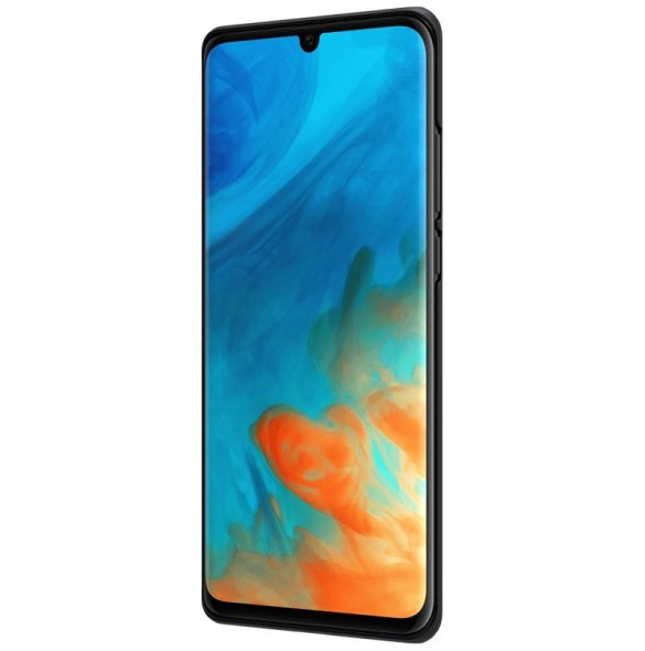 Svart och väldigt snyggt skydd för Huawei P30 Pro.