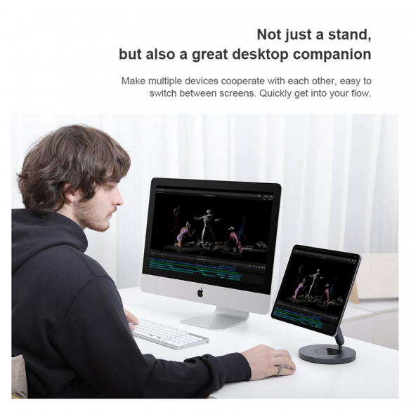 Nillkin SnapBranch Modular Device Station Allt-i-ett rymdgrå