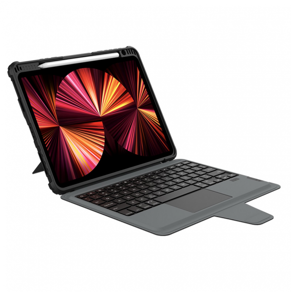 Nillkin Bumper Combo tangentbordsfodral för iPad Air 10.9 2020/Air 4/Air 5/Pro 11 2020/2021/2022 Svart