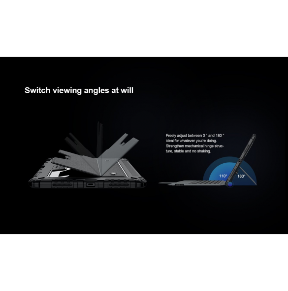 Nillkin Bumper Combo tangentbordsfodral för iPad Air 10.9 2020/Air 4/Air 5/Pro 11 2020/2021/2022 Svart