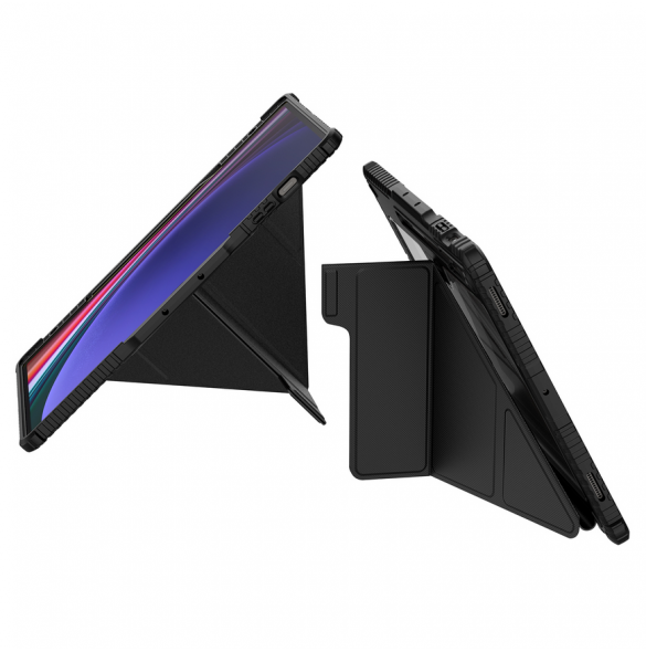 Nillkin Bumper PRO Protective Stand Case Multi-angle för Samsung Galaxy Tab S9 Ultra Black