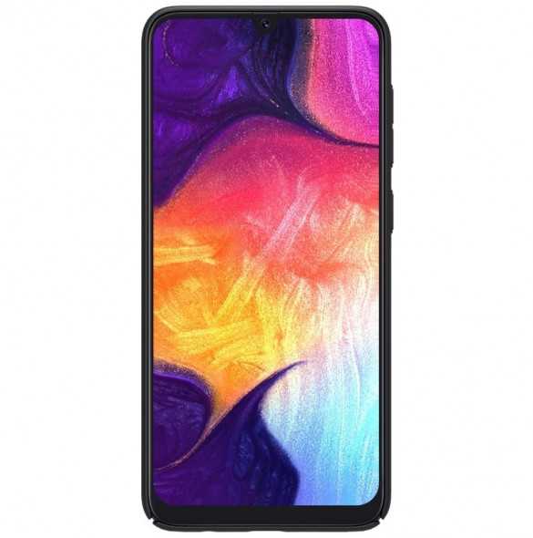 Svart och väldigt snyggt skydd till Samsung Galaxy A50.