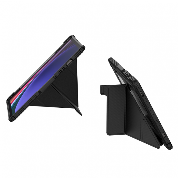 Nillkin Bumper PRO Protective Stand Case Multi-angle för Samsung Galaxy Tab S9 Svart