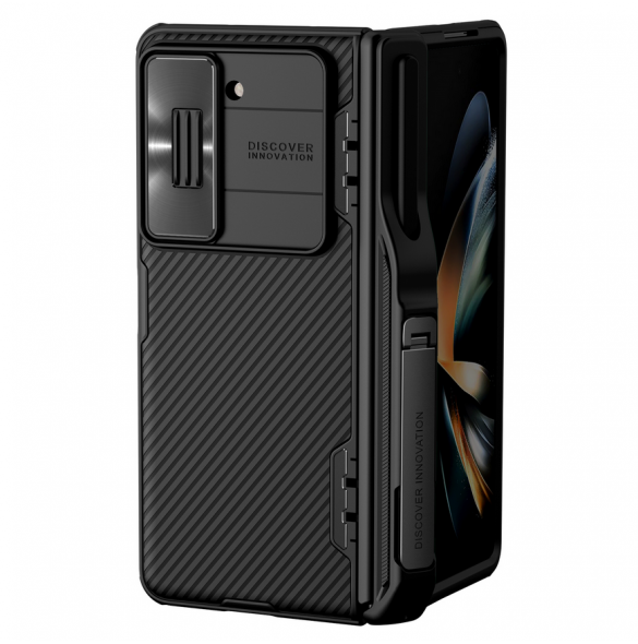 Nillkin CamShield FOLD Slot+Stand Hard Case för Samsung Galaxy Z Fold 5 Black