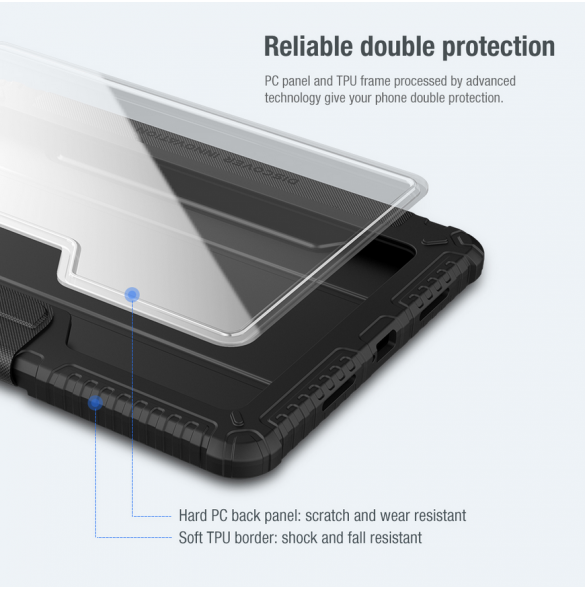 Nillkin Bumper PRO skyddsfodral för Xiaomi Pad 6/ Pad 6 Pro Svart