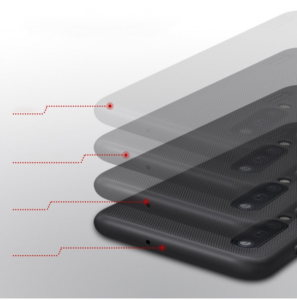 Ett elegant täcke i kvalitativt material för Samsung Galaxy A50.