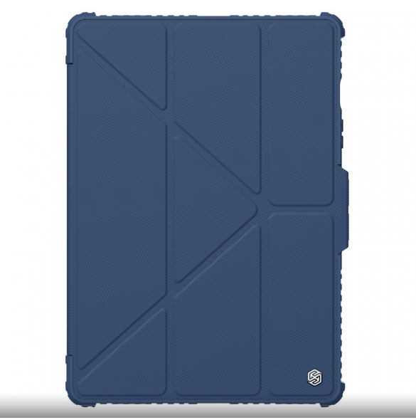 Nillkin Bumper PRO Protective Stand Case Multi-angle för Samsung Galaxy Tab S9 Sapphire Blue