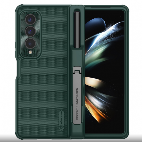 Nillkin Super Frosted FOLD Slot+Stand Back Cover for Samsung Galaxy Z Fold 4 Green