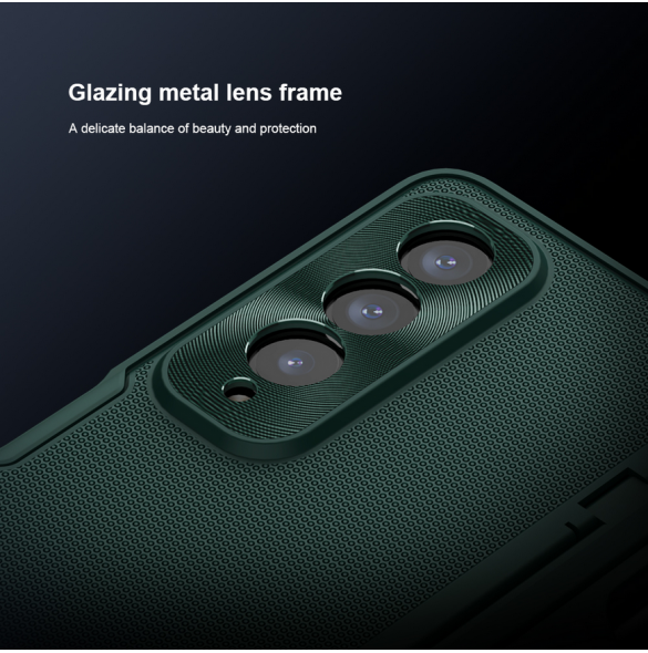 Nillkin Super Frosted FOLD Slot+Stand Back Cover for Samsung Galaxy Z Fold 4 Green