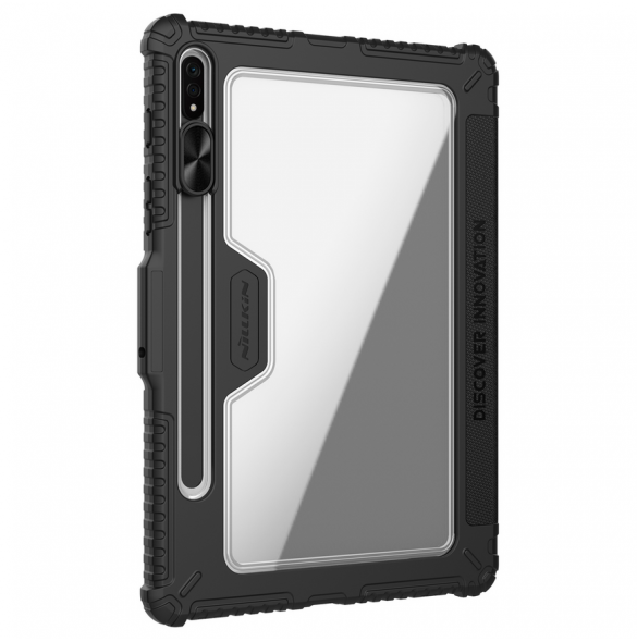 Nillkin Bumper PRO Protective Stand Case for Samsung Galaxy Tab S7+/S8+/S8+ 5G Black