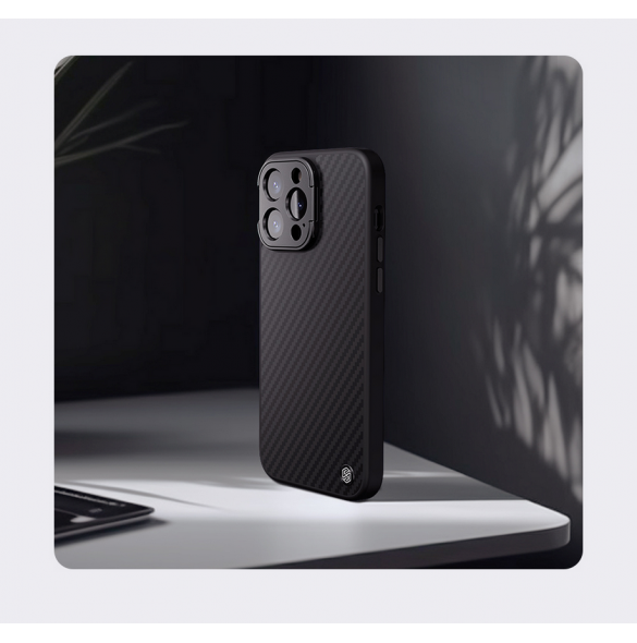 Nillkin CarboProp Aramid Magnetic Case for Apple iPhone 13 Pro Max Black