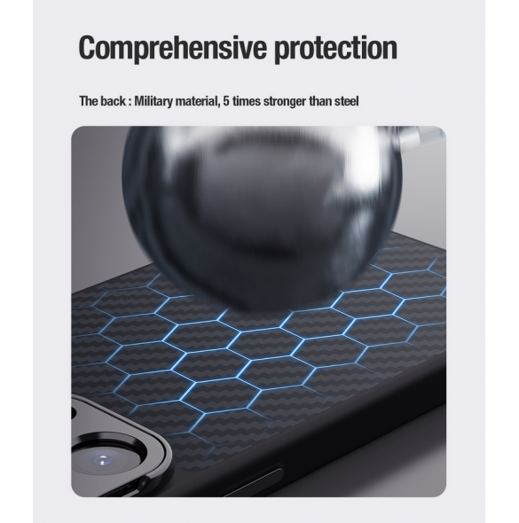 Nillkin CarboProp Aramid Magnetic Case for Apple iPhone 13 Pro Black