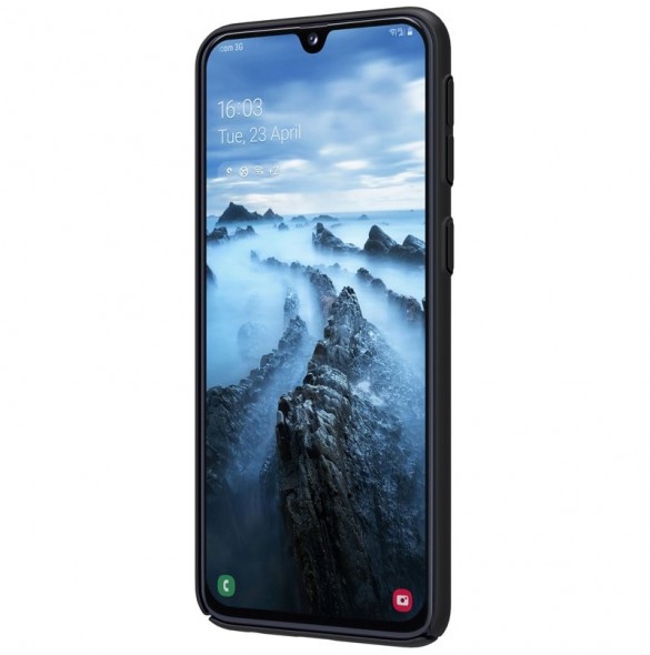 Ett elegant täcke i kvalitativt material för Samsung Galaxy A40.