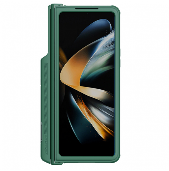 Nillkin CamShield PRO Slot+Stand Hard Case for Samsung Galaxy Z Fold 4 5G Deep Green