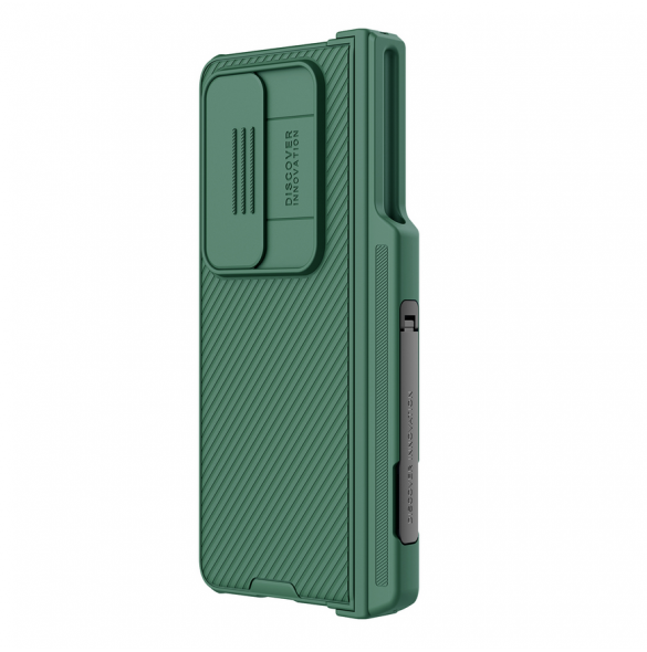 Nillkin CamShield PRO Slot+Stand Hard Case for Samsung Galaxy Z Fold 4 5G Deep Green