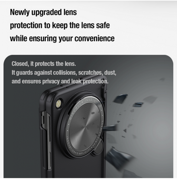 Nillkin Super Frosted Prop Back Cover for Oneplus Open/Oppo Find N3 Black