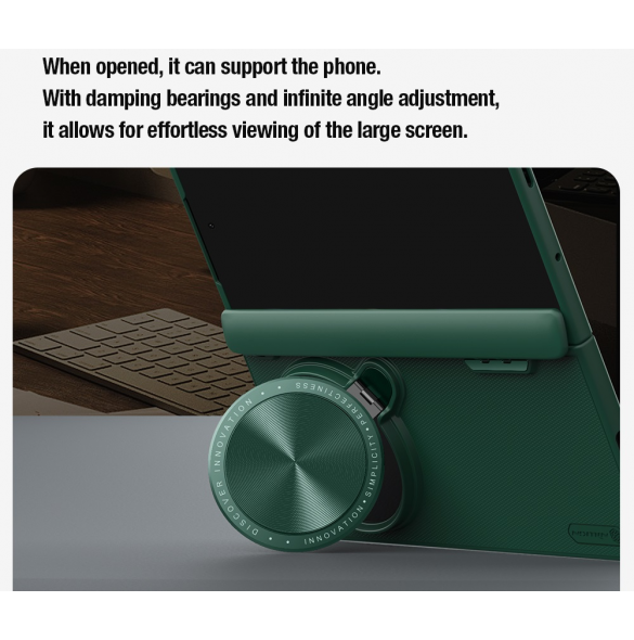 Nillkin Super Frosted Prop Back Cover for Oneplus Open/Oppo Find N3 Black