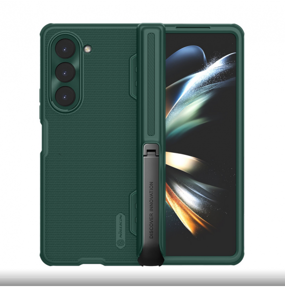 Nillkin Super Frosted FOLD Stand Back Cover for Samsung Galaxy Z Fold 5 Deep Green