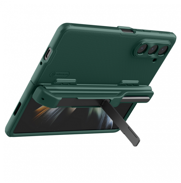 Nillkin Super Frosted FOLD Slot+Stand Back Cover for Samsung Galaxy Z Fold 5 Deep Green