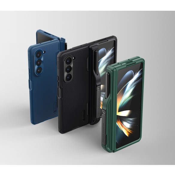 Nillkin Super Frosted FOLD Slot+Stand Back Cover for Samsung Galaxy Z Fold 5 Deep Green