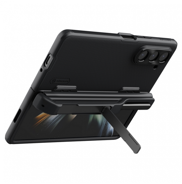 Nillkin Super Frosted FOLD Slot+Stand Back Cover for Samsung Galaxy Z Fold 5 Black