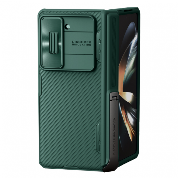 Nillkin CamShield FOLD Stand Hard Case for Samsung Galaxy Z Fold 5 Deep Green