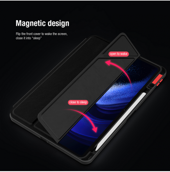 Nillkin Bevel Leather Case for Xiaomi Pad 6/6 Pro Black