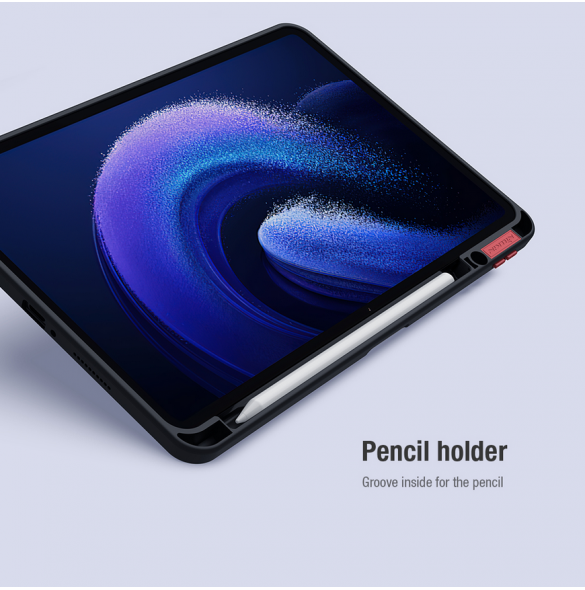 Nillkin Bevel Leather Case for Xiaomi Pad 6/6 Pro Black