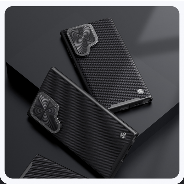 Nillkin Textured Prop Magnetic Hard Case för Samsung Galaxy S24 Ultra Black