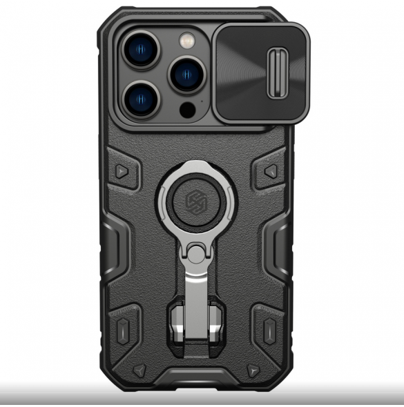 Nillkin CamShield Armor PRO Magnetic Hard Case för Apple iPhone 14 Pro Svart