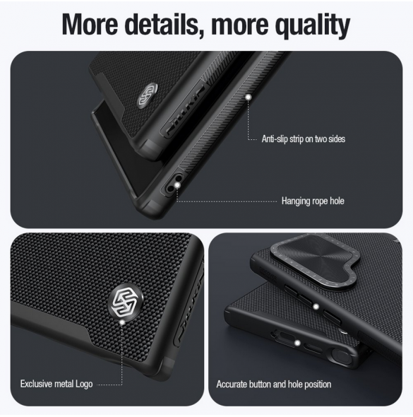 Nillkin Textured Prop Hard Case för Samsung Galaxy S24 Ultra Black
